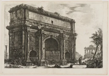 View of Septimius Severus