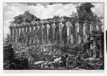 View of the Temples of Paestum