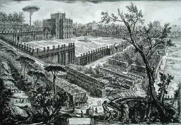 Villa Pamphili, from 