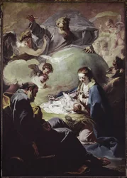 Nativity with the Almighty and the Holy Spirit