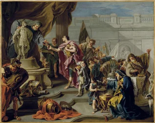 Scipio Paying Homage to Mars