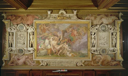 The Death of Adonis, Decorative Scheme in the Gallery of Francis I (detail)
