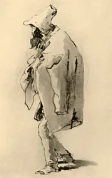 Bearded man, mid 18th century