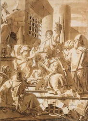 Beheading of Two Male Saints, 1696-1770
