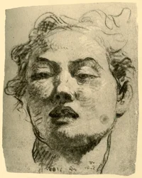 Head of a Youth, mid 18th Century, 1928
