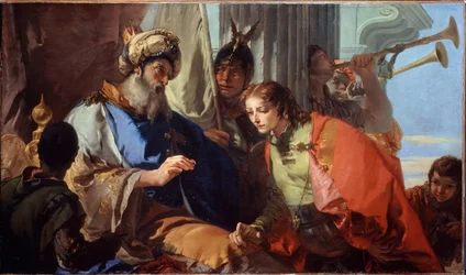 Joseph Receiving Pharaoh
