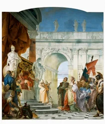 Magnanimity of Scipio (detail)