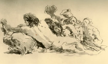 Nereids and Triton, c1753-1762, 1928