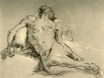 Nude Resting