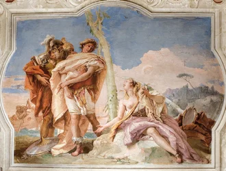 Rinaldo Abandoning Armida from the Room of Jerusalem Delivered in the Palazzina