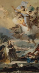 Saint Thecla Praying for the Plague-Stricken