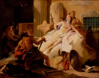 Sketch for "Venus and Vulcan"