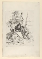 Two Magicians and Two Boys, from the Scherzi