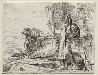 Various Caprices: The Philosopher Holding a Book