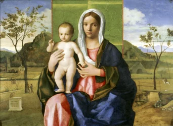 Madonna and Child Blessing