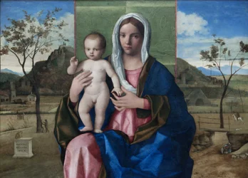 Madonna and Child Blessing