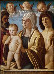 Virgin with Child with St Peter and St Sebastian