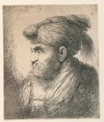 Portrait of a Man with a Turban