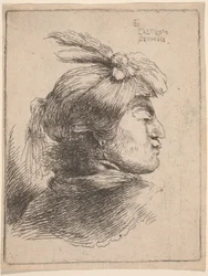 Small Oriental Head