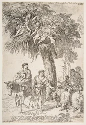 The Holy Family on Their Flight into Egypt, ca. 1647