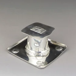 An English Pewter Inkstand