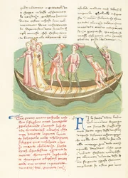 Decameron, Matchmaker Despite Himself - Ninette and her sisters sailing, Fourth day, story 3