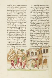 Decameron, The Armenian Steward - Theodore of Armenia recognized by his father, Fifth day, story 7