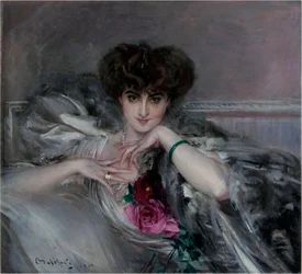 Portrait of Princess Catherine Radziwill (1858-1941)