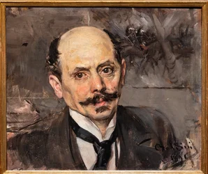 Portrait of the painter J.B. Edouard Detaille (detail)