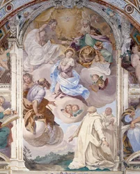 Stories of Jesus and Mary, fresco detail