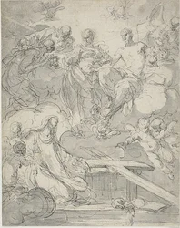 Stigmatization of Saint Maria Maddalena de
