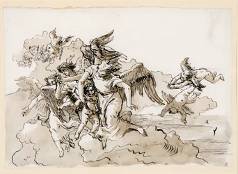 Flying Angels and Putti
