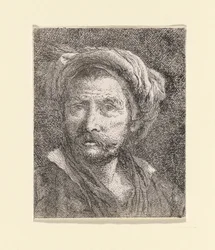 Old Man with Turban (from the Collection of Heads)