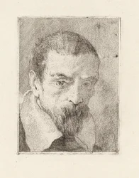 Old Man with a Beard and a Bare Head, from the Raccolta di Teste (Collection of Heads)