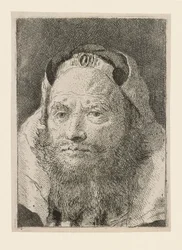 Old Man with a Beard, from the Collection of Heads