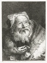Old Man with Bracelet in Hand