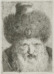 Turk with Fur Hat, from the Raccolta di Teste (Collection of Heads)