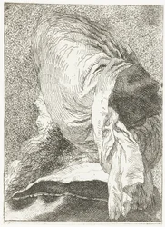 Turkish Man with Turned Head and Turban