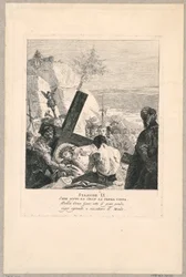 Via Crucis - Station IX, He Falls Beneath the Cross the Third Time