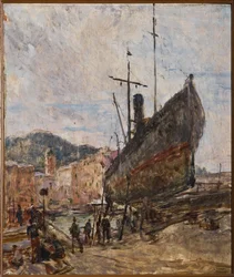 Harbor and Boat