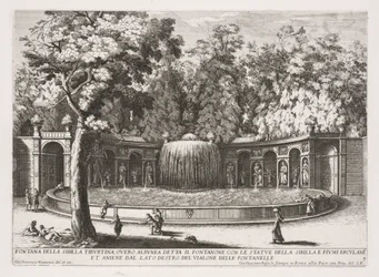 The Fountains of Rome, Book IV, plate 7: Fountain of the Tiburtine Sibyl