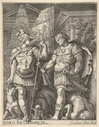 Two Roman Soldiers, 17th century