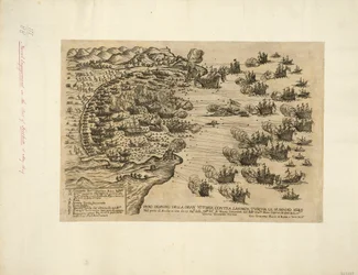True Design of the Great Victory Against the Turkish Fleet, May 15, 1649