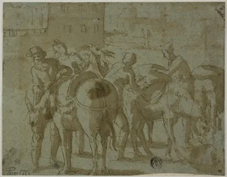 Muleteers and Mules
