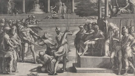 The Martyrdom of Saint Paul and the Condemnation of Saint Peter