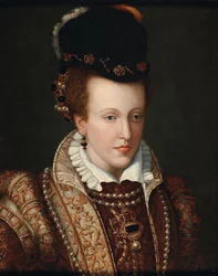 Portrait of Joanna of Austria 1547-1578, Grand Duchess of Tuscany, c. 1570