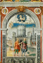 Murals in the Hall of the Zodiac, Palazzo d