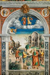 Murals in the Hall of the Zodiac, Palazzo d