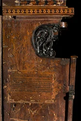 Lignaean Canonical Choir, Inlaid by Giovanni Maria Platina (1484), Left Lateral Inlay