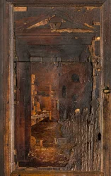 Lignaean Canonical Choir, Inlaid by Giovanni Maria Platina 1484, Superior Stall